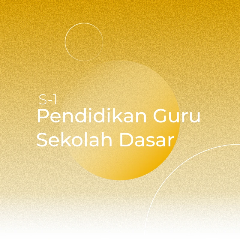 Pendidikan Guru Sekolah Dasar
